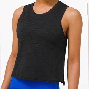 Lululemon Train to Be Dot Tank in Black Camo